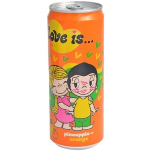 Газированный напиток Love Is ананас-апельсин, 330 мл