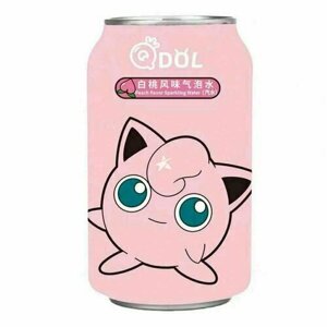 Газированный напиток QDol Pokemon со вкусом Персика, 330 мл, в ассортименте