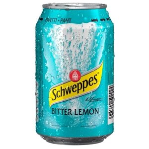 Газированный напиток Schweppesтоник, лимон, 0.33 л, металлическая банка