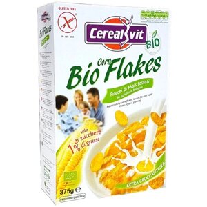 Готовый завтрак Cerealvit Хлопья кукурузные, кукурузный, 375 г