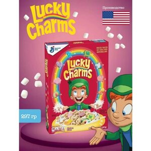 Готовый завтрак Лаки Шармс / Lucky Charms с маршмелоу 297гр (США)