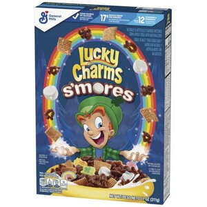 Готовый завтрак Lucky Charms Smores с маршмеллоу 311гр, США