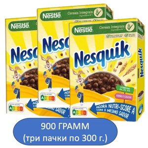 Готовый завтрак Nesquik "Шоколадные шарики", 3шт x 300г