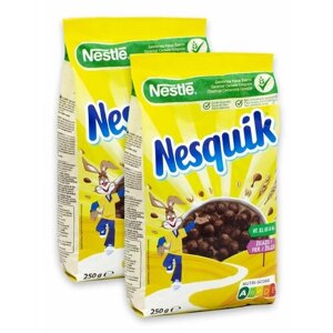 Готовый завтрак Nesquik Шоколадные шарики Несквик 2*250 г