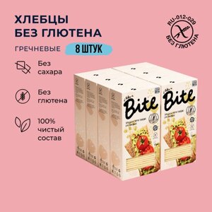 Хлебцы Bite гречневые, без глютена 8 шт по 150г