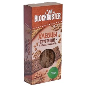 Хлебцы Blockbuster хрустящие ржаные, 130 г
