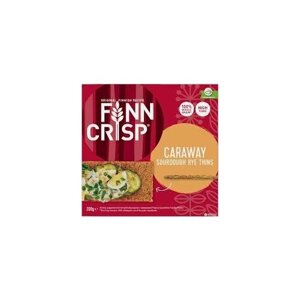Хлебцы Finn Crisp Caraway Ржаные с тмином 200 г (Из Финляндии)