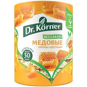 Хлебцы мультизлаковые Dr. Korner злаковый коктейль медовый, 100 г