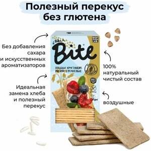 Хлебцы рисово-гречневые Bite, 150 г