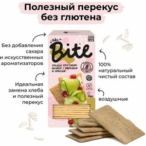 Хлебцы рисовые Bite с морковью и томатом, 150 г