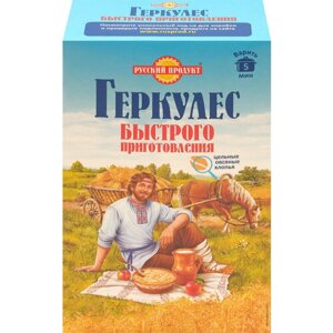 Хлопья овсяные русский продукт Геркулес, 420г x 3 шт