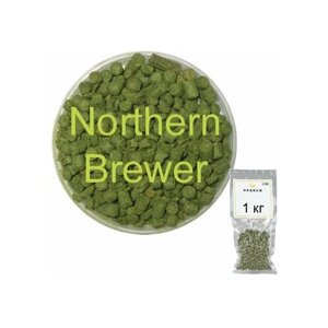 Хмель для пивоварения Нортен Бревер (Northern Brewer) 1 кг.