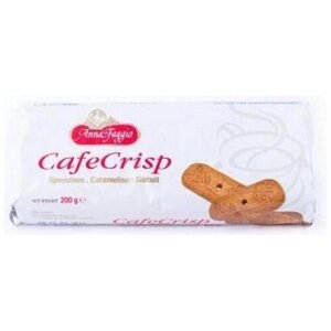 Хрустящее карамелизированное печенье ANNA FAGGIO "Café Crisp", 200г