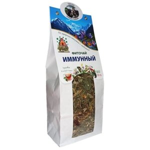 Иммунный Алтайский чай травяной витаминный, сбор из трав для иммунитета, фиточай листовой целебный