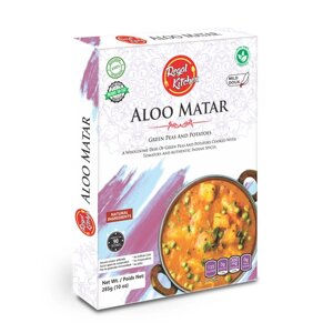 (Индия) картофель с зеленым горошком в соусе (Aloo Matar)