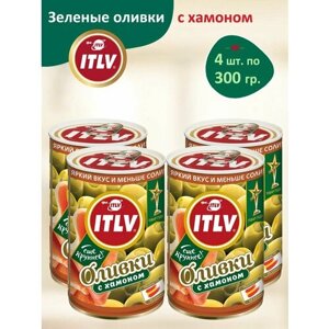 ITLV Оливки с хамоном 314мл по 4 шт.