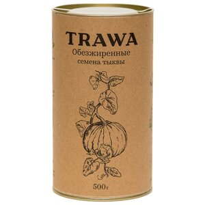 Из тыквенных семечек Trawa обезжиренные, 500 г
