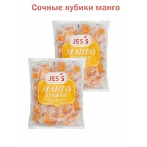 Jess кубики манго 100% натуральные 0,5 кг