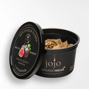 JoJo / Мягкая подсолнечная халва ручного вымешивания с инжиром