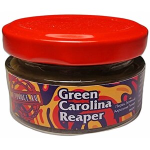 Каролина Рипер зеленый пюре, 50гр / Green Carolina Reaper pepper mash
