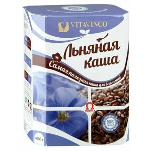 Каша льняная Vitavinco, 400 г, 5 шт