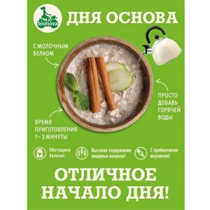 Каша протеиновая Овсяная с яблоком и корицей 40 г