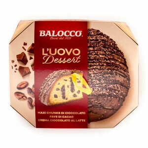 Кекс (десерт) шоколадное яйцо, BALOCCO, 0,750 кг (карт/кор)