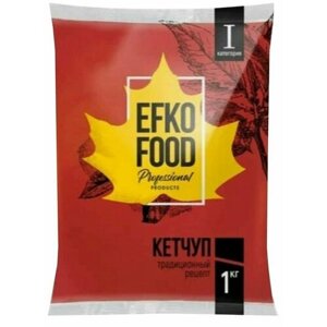 Кетчуп Efko Food professional Томатный Первой категории 1кг х2шт
