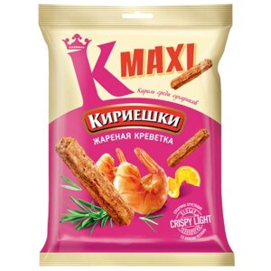 Кириешки сухарики Maxi ржано-пшеничные зелень, соль, 60 г