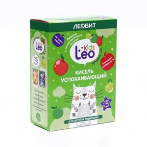 Кисель Leo Kids Леовит успокаивающий, 5 пакетов по 12 г