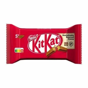 KitKat, Хрустящяя вафля в шоколадe, 5 шт х 41,5г