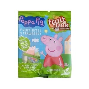 Клубничные чипсы Peppa Pig (10 уп. по 10 г) 100 г (из Финляндии)