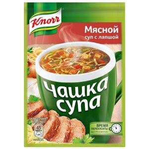 Knorr Чашка супа с лапшой, мясной, 14 г