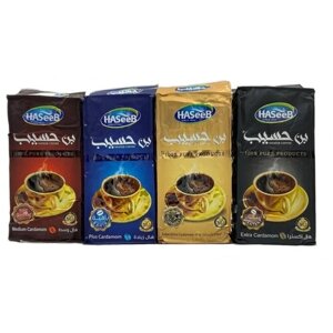 Кофе Арабский молотый с кардамоном Haseeb комплект №2 800 гр
