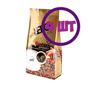 Кофе LEBO Extra в зернах, м/у, 500 гр (комплект 4 шт.) 6001057