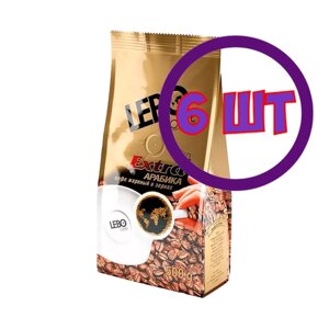 Кофе LEBO Extra в зернах, м/у, 500 гр (комплект 6 шт.) 6001057