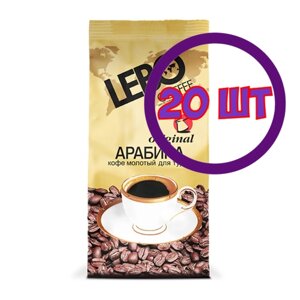 Кофе LEBO Original молотый для турки, м/у, 200 гр (комплект 20 шт.) 6000333