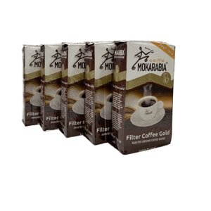 Кофе Mokarabia Filter Coffee Gold молотый, 5х250г