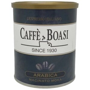 Кофе молотый Caffe Boasi "Latina MOKA 100% Arabica" 250 гр