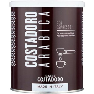 Кофе молотый Costadoro Arabica Espresso, 250 г, металлическая банка