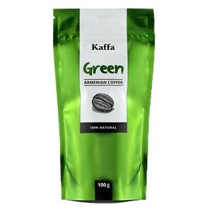 Кофе молотый Kaffa Green, 100 г, мягкая упаковка