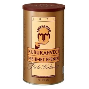 Кофе молотый Kurukahveci Mehmet Efendi, кофе, классический, 500 г, банка