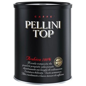 Кофе молотый Pellini Top, 250 г, металлическая банка