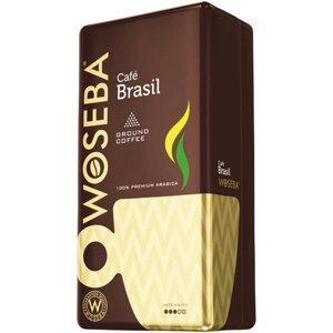 Кофе молотый Woseba Cafe Brasil (вакуумная упаковка), 500 г, вакуумная упаковка