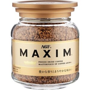 Кофе растворимый AGF Maxim, стеклянная банка, 80 г