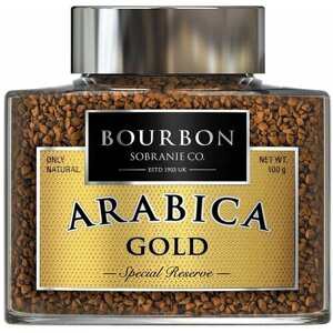 Кофе растворимый Bourbon Arabica Gold, 100 г