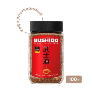 Кофе растворимый Bushido Red Katana, стеклянная банка, 100 г