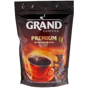 Кофе растворимый Grand Premium Бразильский микс, 200 г