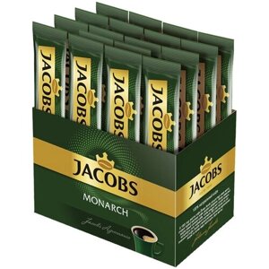 Кофе растворимый Jacobs "Monarch", гранулированный, порционный, шоубокс, 26 пакетиков*1,8г, картон - 2 шт.