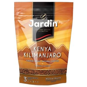 Кофе растворимый Jardin Kenya Kilimanjaro, пакет, 150 г, 8 уп.